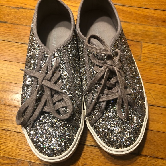 old navy glitter sneakers
